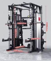 Multifunctional Smith Machine Squat Stand - Commercial-Grade Home Gym Equipment