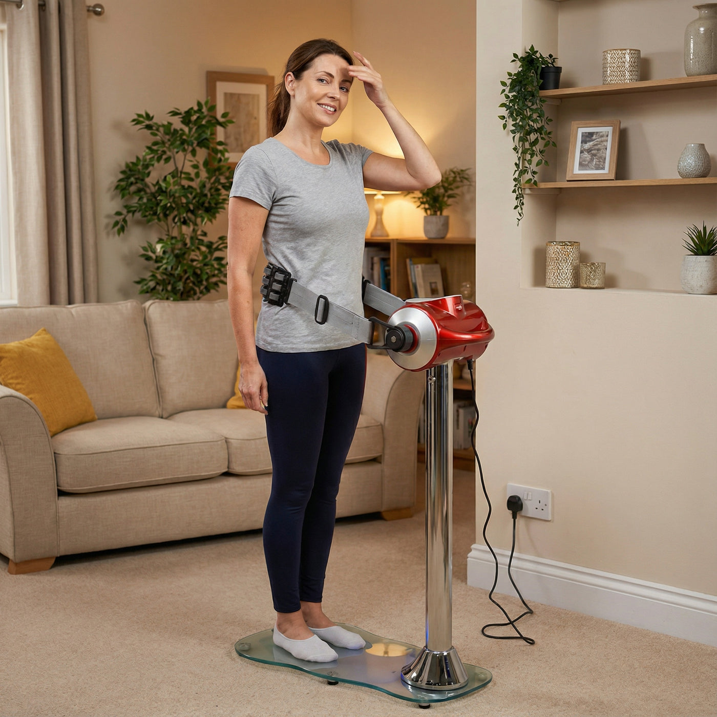 MIYAUP Vibration Fitness Platform – Full Body Activation for Home Use